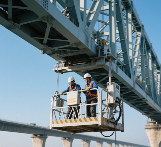 橋梁電動(dòng)吊籃施工 橋梁電動(dòng)吊籃施工